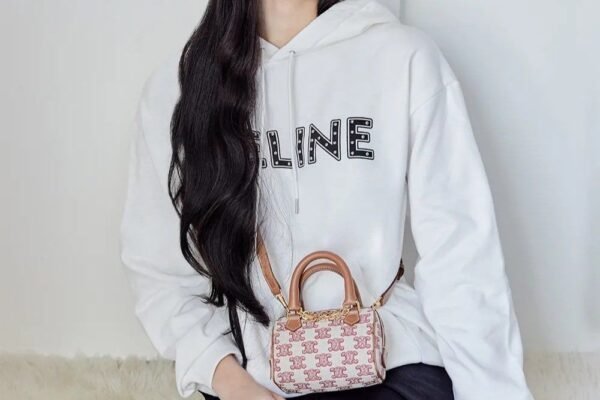 Celine Hoodie - Pink And Black Hoodies For Men