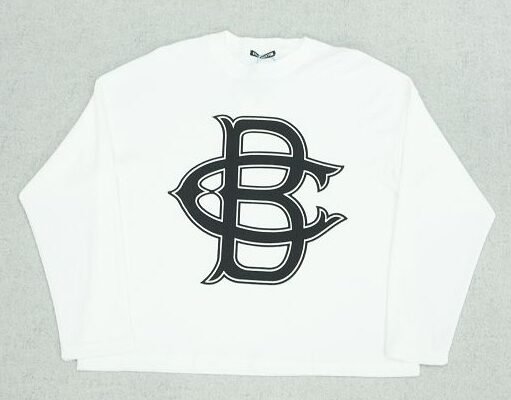 CB Logo White Sweater
