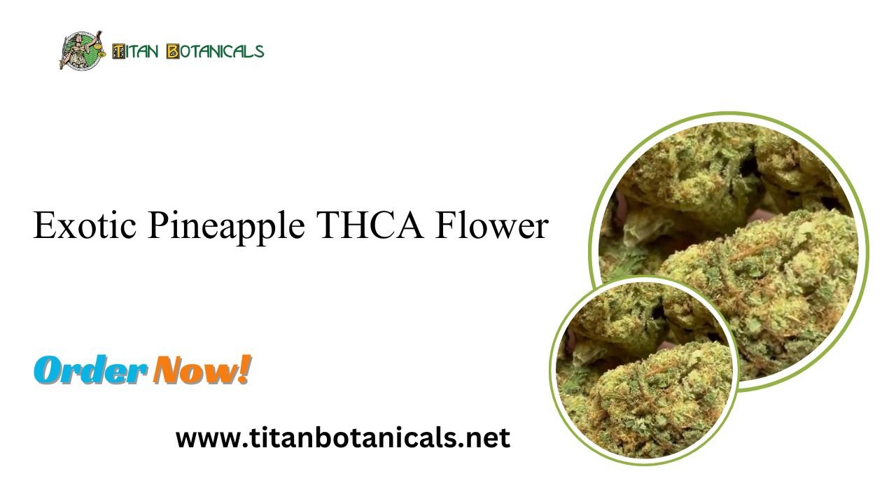 Exotic Pineapple THCA Flower