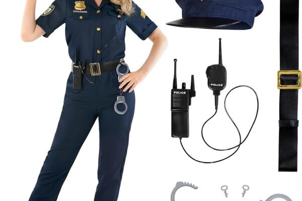 Fancy Dress Police Woman Costume