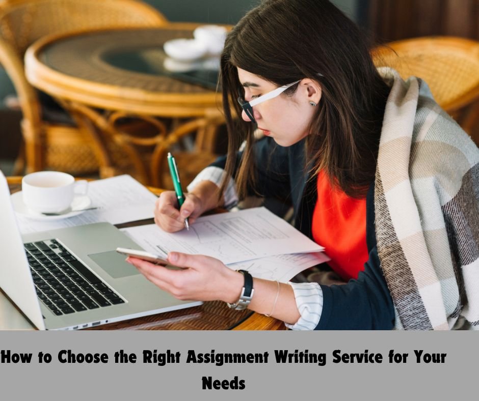 How to Choose the Right Assignment Writing Service for Your Needs