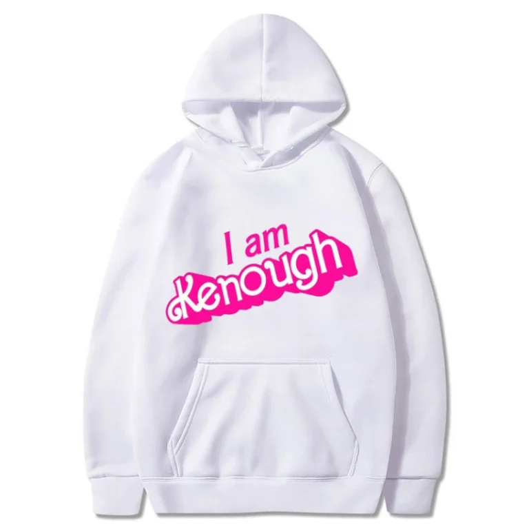 Embrace Empowerment with the Stylish 'I Am Kenough' Hoodie