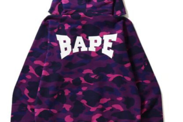 Purple Bape Hoodie