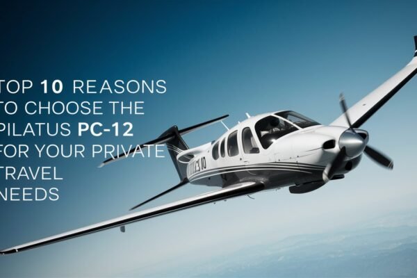 Top 10 Reasons to Choose the Pilatus PC-12 for Your Private Travel Needs