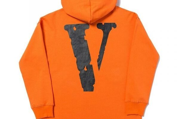 Vlone Staple Classic Orange Hoodie