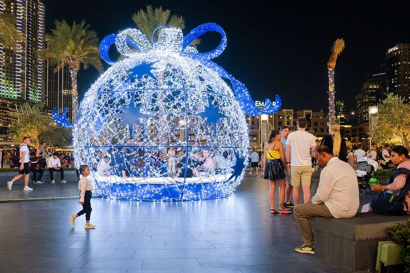 christmas decoration in dubai